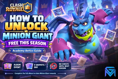 Clash Royale Clash Royale Academy Antics: How to Unlock Minion  news image