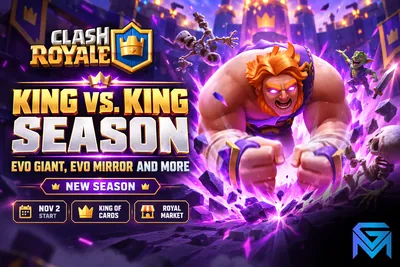 Clash Royale Clash Royale King vs. King Season: Evo Giant, Evo  news image