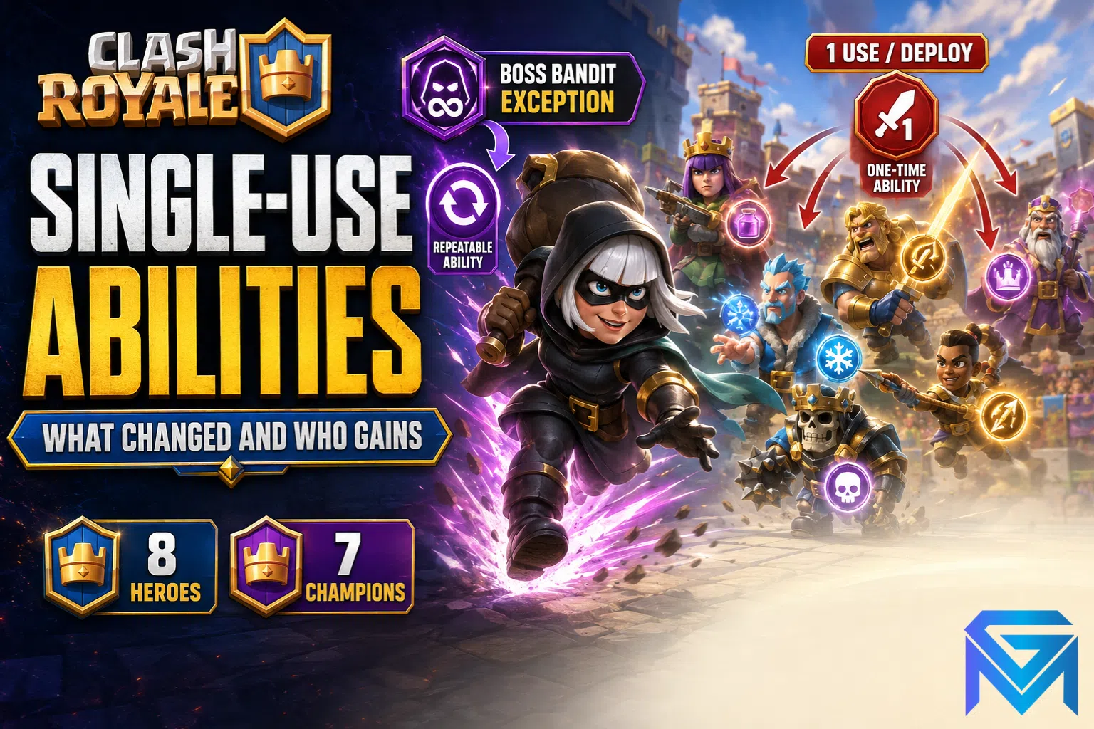 Clash Royale Clash Royale Single-Use Abilities: What Changed an news image