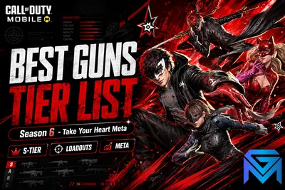 Call of Duty: Mobile CODM Season 6 Best Guns Tier List & Loadouts (Take news image