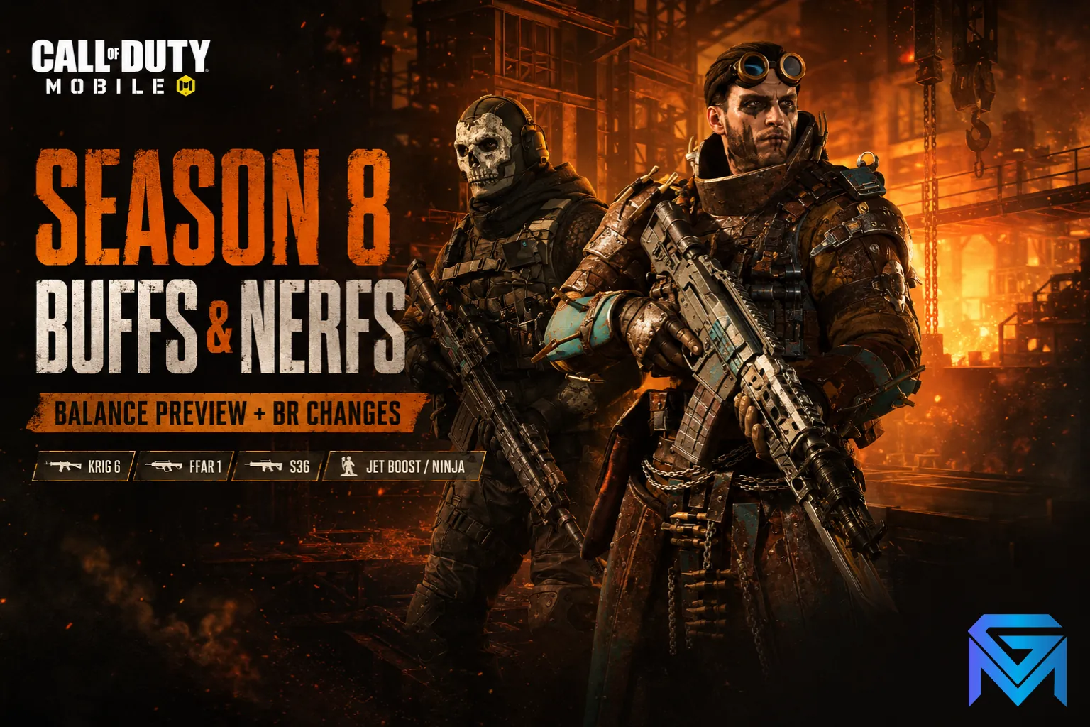 Call of Duty: Mobile CODM Season 8 Balance Preview: Biggest Buffs, Nerf news image