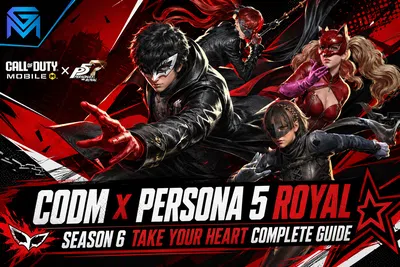 Call of Duty: Mobile CODM x Persona 5 Royal — Season 6 Take Your Heart  news image