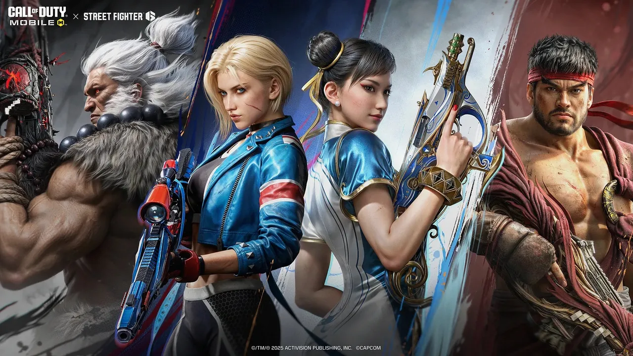 CODM x Street Fighter 6 Returns: Ryu, Chun-Li, Cammy and Akuma