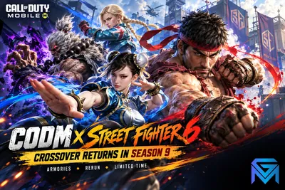 Call of Duty: Mobile CODM x Street Fighter 6 Returns: Ryu, Chun-Li, Cam news image