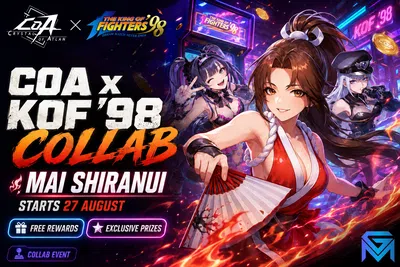Crystal of Atlan Crystal of Atlan x KOF '98 Collab Starts 27 August news image