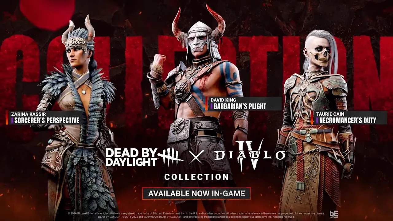 Dead by Daylight Diablo Collection Explained: All 6 Skins, Returning Voice Actors & Lilith's Exclusive Mori
