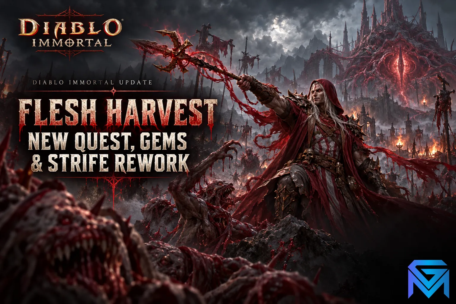 Diablo Immortal Diablo Immortal Flesh Harvest: New Quest, Gems & S news image