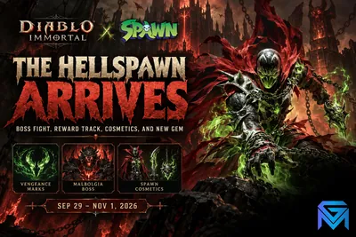 Diablo Immortal Diablo Immortal x Spawn: What's Coming in the Cros news image
