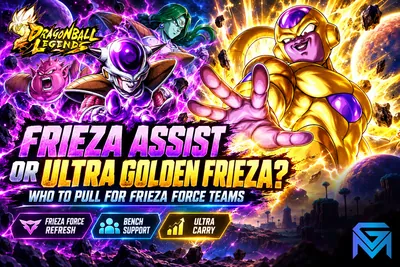 Dragon Ball Legends Dragon Ball Legends Frieza Assist or ULTRA Golden  news image