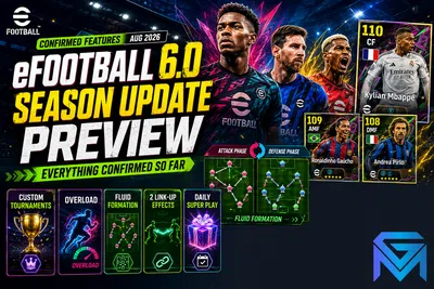 eFootball eFootball 6.0 Season Update Preview: Everything Co news image