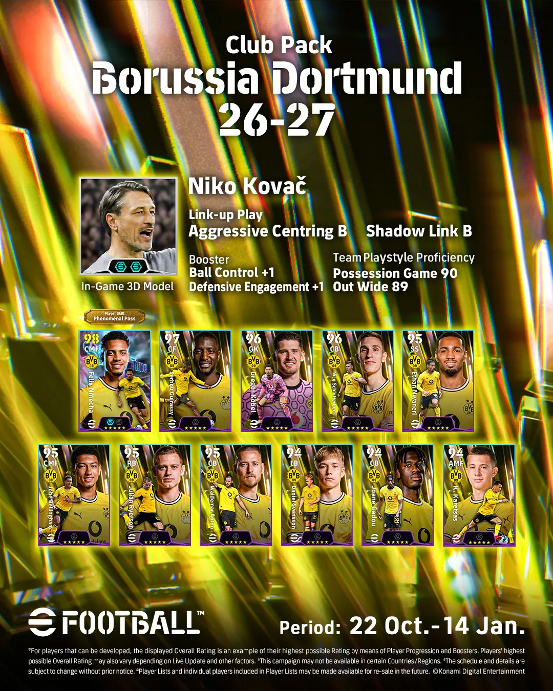 Borussia Dortmund 26–27 Club Pack