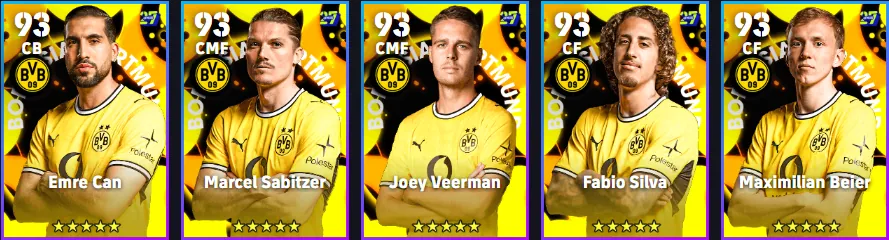 Highlight: Borussia Dortmund Chance Deals Card