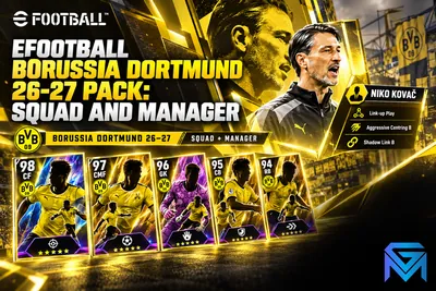 eFootball eFootball Borussia Dortmund 26-27 Pack: Squad and  news image