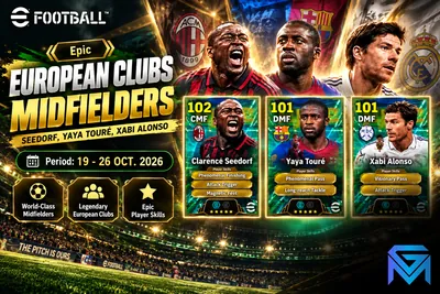 eFootball eFootball Epic European Clubs Midfielders: Seedorf news image