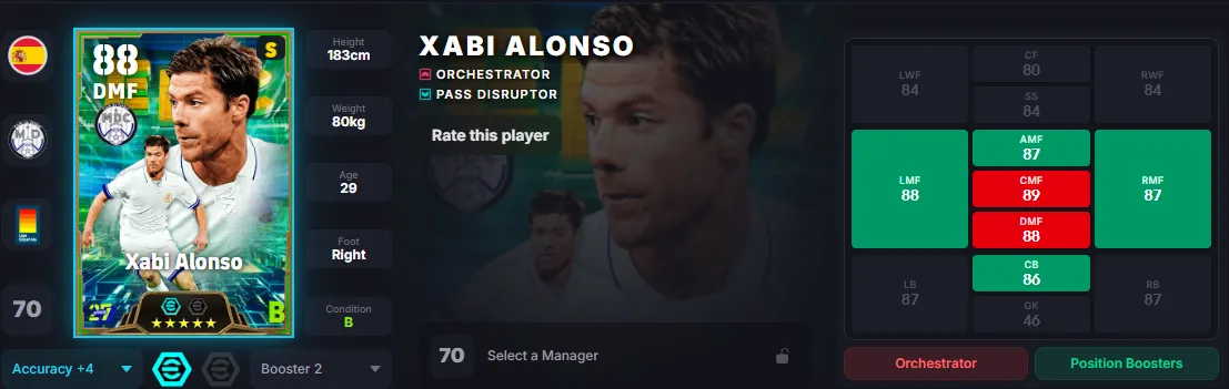 eFootball Epic European Clubs Midfielders: Seedorf, Yaya, Xabi