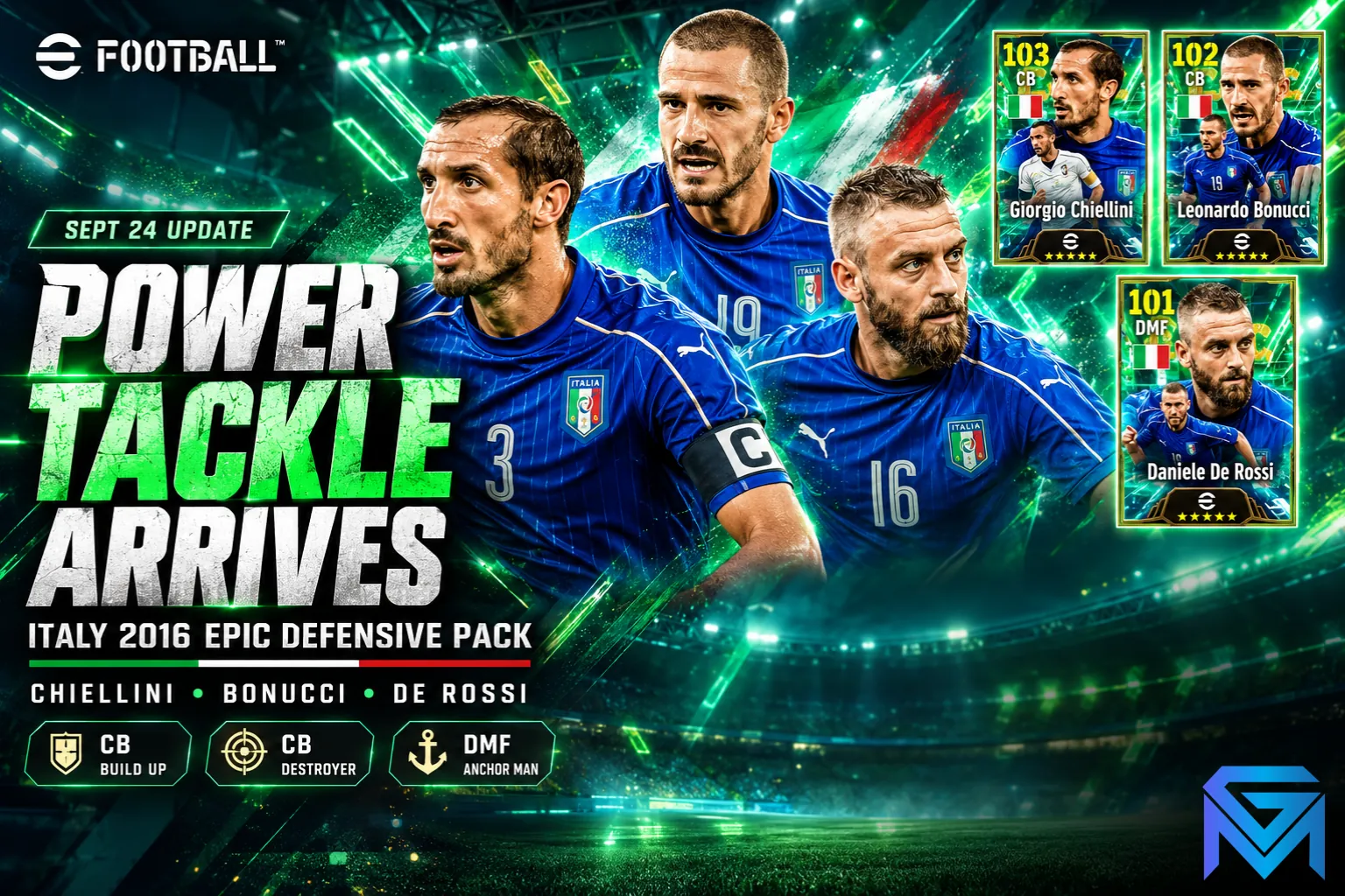 eFootball eFootball Epic Power Tackle: Chiellini, Bonucci & news image