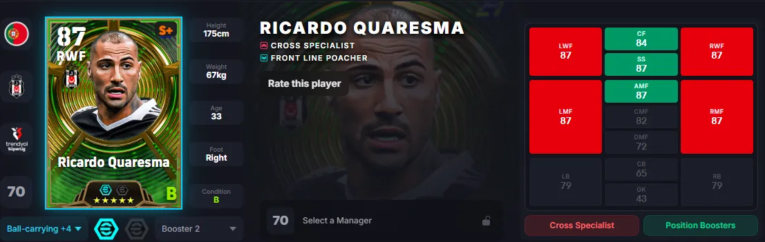eFootball Epic Ricardo Quaresma: Is the Trivela King Worth It?
