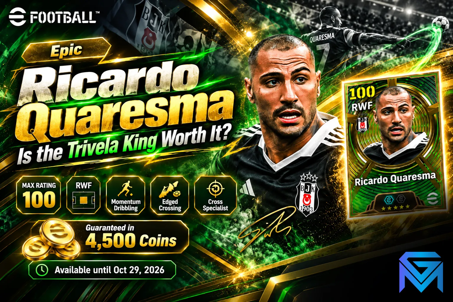 eFootball eFootball Epic Ricardo Quaresma: Is the Trivela Ki news image
