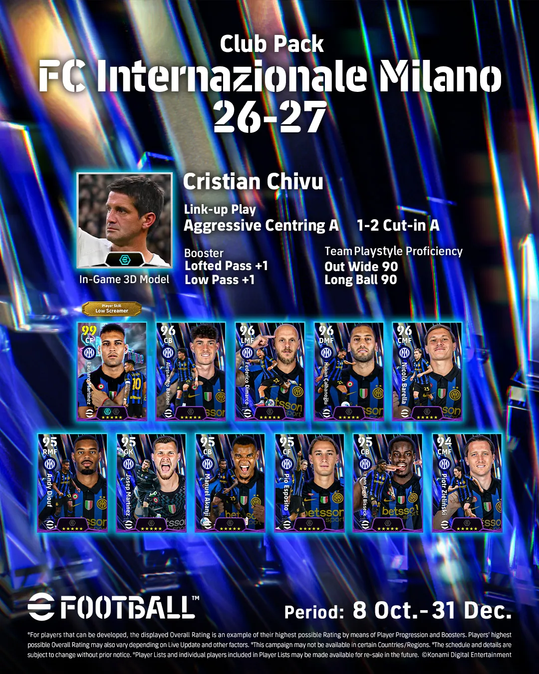 eFootball Inter Milan 26-27 Pack: Is Chivu Worth 1,500 Coins?