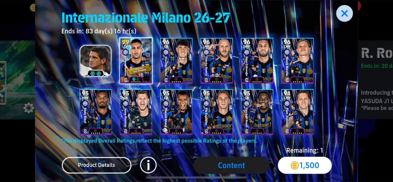eFootball Inter Milan 26-27 Pack: Is Chivu Worth 1,500 Coins?