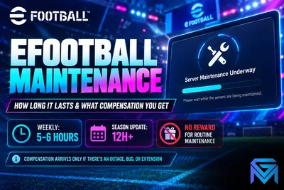 eFootball eFootball Maintenance: How Long It Lasts and What  news image