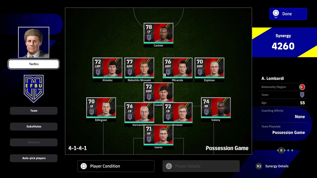 eFootball Master League Guide: How the Career Mode Works