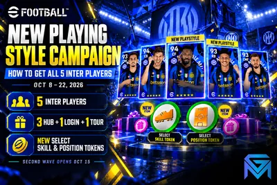 eFootball eFootball New Playing Style Campaign: How to Get A news image