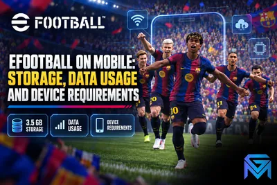 eFootball eFootball on Mobile: Storage, Data Usage and Devic news image