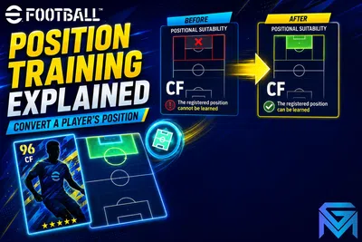 eFootball eFootball Position Training Explained: Convert a P news image