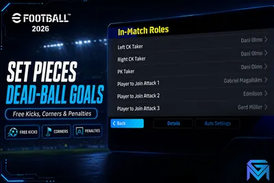 eFootball eFootball Set Piece Guide: Free Kicks, Corners and news image