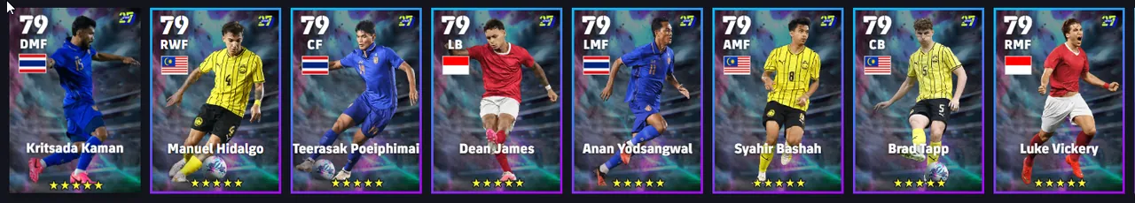 eFootball Southeast Asia Pack: Baggott, Tierney, Baker & Sanron