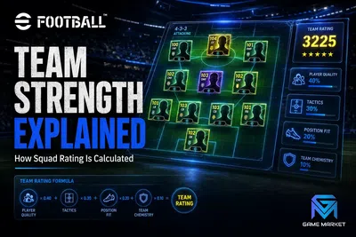eFootball eFootball Team Strength Explained: How Squad Ratin news image