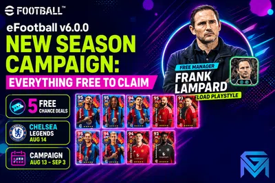 eFootball eFootball v6.0.0 New Season Campaign: Everything F news image