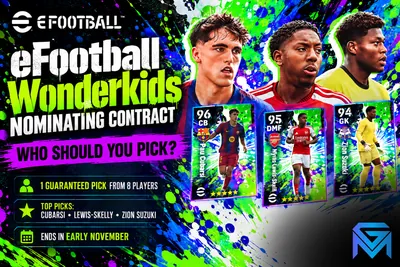 eFootball eFootball Wonderkids Nominating Contract: Who Shou news image