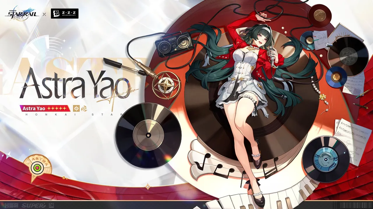 Honkai Star Rail x Zenless Zone Zero Astra Yao