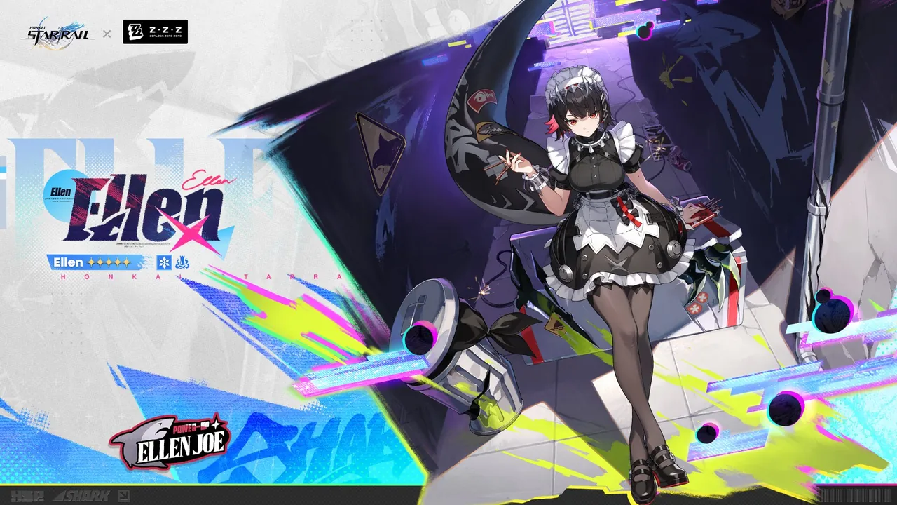 Honkai Star Rail x Zenless Zone Zero Ellen Joe