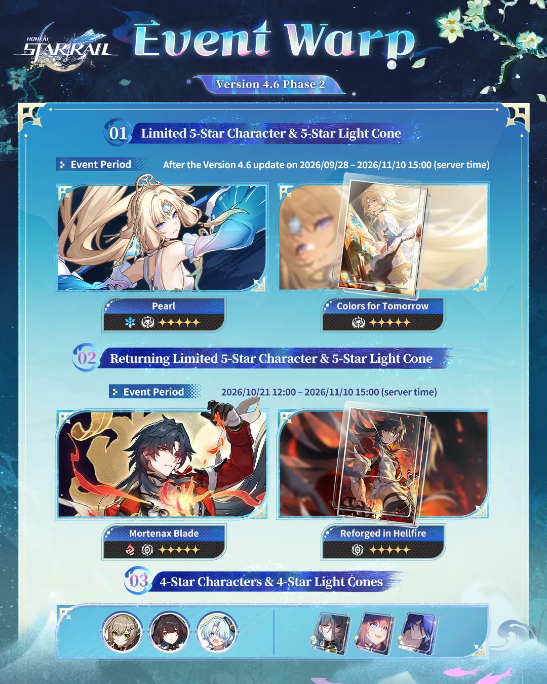 Version 4.6 Phase II warps
