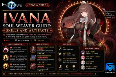 Epic Seven Epic Seven Ivana Soul Weaver Guide: Skills and Art news image