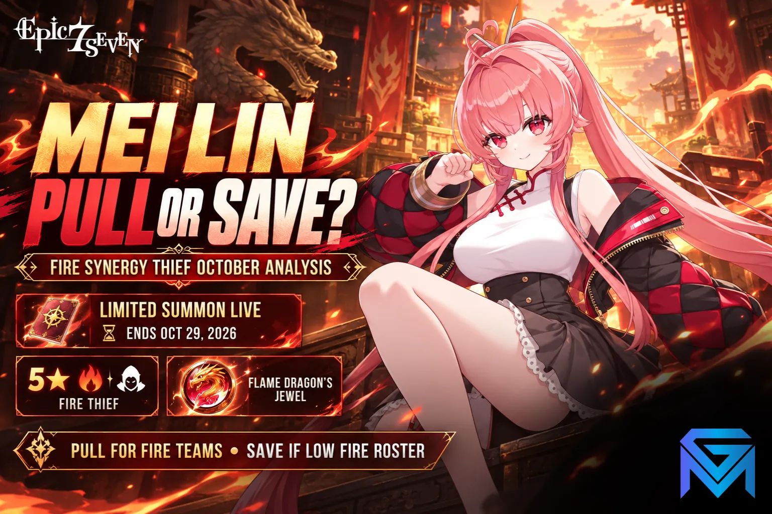 Epic Seven Epic Seven Mei Lin Pull or Save? Fire Synergy Thie news image