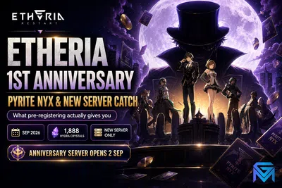 Etheria: Restart Etheria 1st Anniversary: Pyrite Nyx and the New Se news image