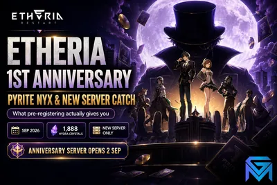 Etheria: Restart Etheria 1st Anniversary: Pyrite Nyx and the New Se news image