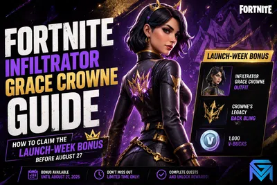 Fortnite Fortnite Infiltrator Grace Crowne Guide: How to Cl news image