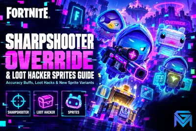 Fortnite Fortnite Sharpshooter Override & Loot Hacker Sprit news image