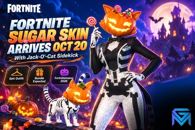 Fortnite Fortnite Sugar Skin Arrives October 20 With Jack-O news image