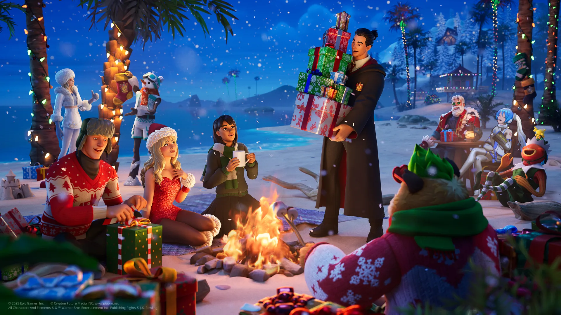 Fortnite Fortnite Winterfest 2025 Brings Daily Gifts & Holi news image