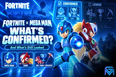 Fortnite Fortnite x Mega Man: What's Confirmed and What's S news image