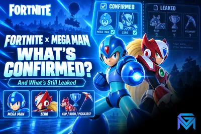 Fortnite Fortnite x Mega Man: What's Confirmed and What's S news image