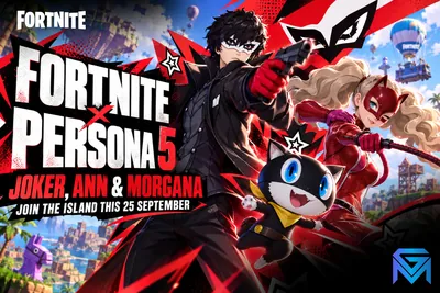 Fortnite Fortnite x Persona 5 Royal: Joker, Ann and Morgana news image