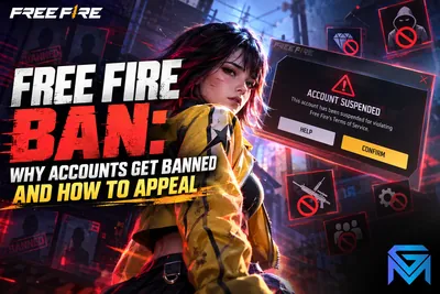 Free Fire Free Fire Ban: Why Accounts Get Banned and How to  news image