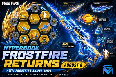 Free Fire Free Fire Frostfire Hyperbook Returns on August 8: news image